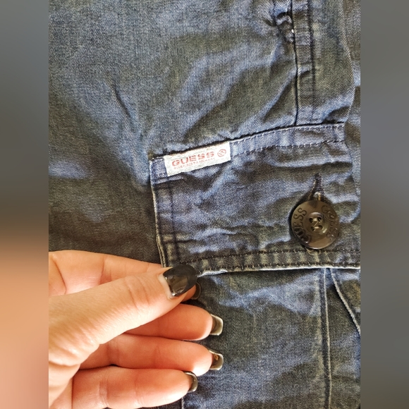 Guess pants, harem pants with strings, size 27 - Picture 3 of 5